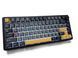 Механічна бездротова (Bluetooth + 2,4G) клавіатура з HOT SWAP Attack SHARK X86 Full Aluminum, 82 key PBT, RGB, Win,Mac OS, УКР та АНГЛ, Starry Black/Чорна (X86SB) X86SB фото 2