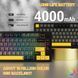 Механічна бездротова (Bluetooth + 2,4G) клавіатура з HOT SWAP Attack SHARK X86 Full Aluminum, 82 key PBT, RGB, Win,Mac OS, УКР та АНГЛ, Starry Black/Чорна (X86SB) X86SB фото 8