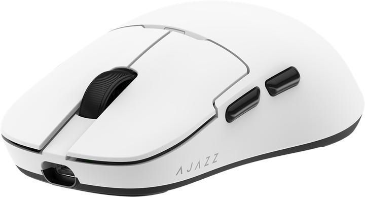 Бездротова (Bluetooth + 2,4G) ігрова миша AJAZZ AJ159 PRO, PAW3395, 26000 DPI, WHITE/БІЛА (AJ159PROW) AJ159PROW фото