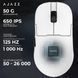 Бездротова (Bluetooth + 2,4G) ігрова миша AJAZZ AJ159 PRO, PAW3395, 26000 DPI, WHITE/БІЛА (AJ159PROW) AJ159PROW фото 10