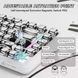 Механічна бездротова (Bluetooth + 2,4G) клавіатура на магнітних світчах Attack SHARK X82PRO HE, 82 key, RGB, 8K, Win/Mac OS, УКР/АНГЛ, Comic White/Білий (X82PROHECW) X82PROHECW фото 5