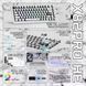 Механічна бездротова (Bluetooth + 2,4G) клавіатура на магнітних світчах Attack SHARK X82PRO HE, 82 key, RGB, 8K, Win/Mac OS, УКР/АНГЛ, Comic White/Білий (X82PROHECW) X82PROHECW фото 2