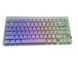 Механічна бездротова клавіатура з HOT SWAP MCHOSE G75 V2, Ice Blue Switch RGB, Win/Mac OS, УКР/АНГЛ, Біла лінія/White Contour Lines (G75V2-2) X85PM фото 2
