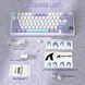 Механічна бездротова (Bluetooth + 2,4G) клавіатура з HOT SWAP Attack SHARK X820Ultra, 80 key, RGB, gift switch, Win/Mac OS, УКР/АНГЛ, Star White/Білий (X820ULTRASW) X820ULTRASW фото 10