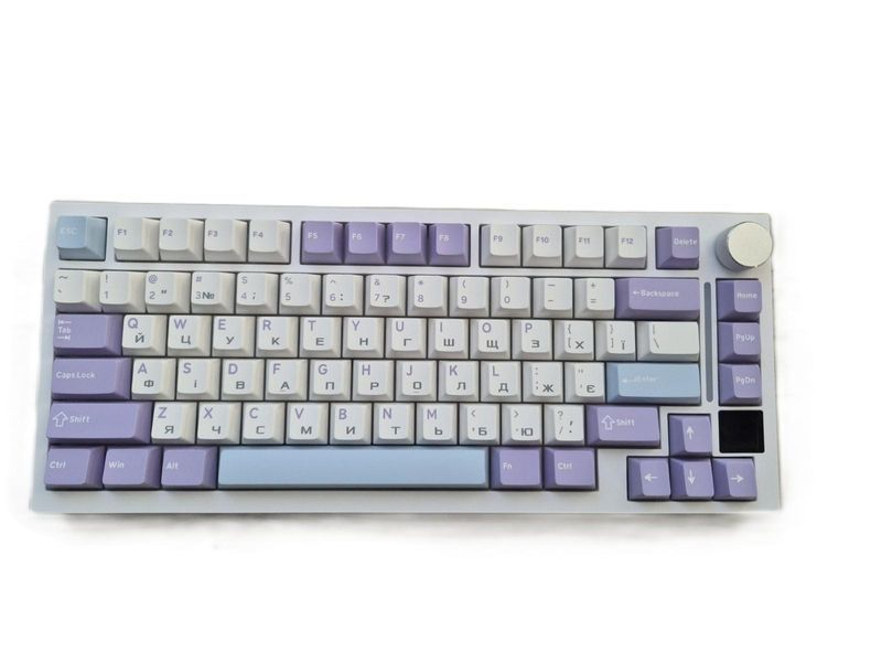 Механічна бездротова (Bluetooth + 2,4G) клавіатура з HOT SWAP Attack SHARK X820Ultra, 80 key, RGB, gift switch, Win/Mac OS, УКР/АНГЛ, Star White/Білий (X820ULTRASW) X820ULTRASW фото