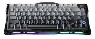 Механічна бездротова (Bluetooth + 2,4G) клавіатура з HOT SWAP GravaStar Mercury K1 80keys, GravaStar x Kailh Cheery Pink, Black/Чорний (GSK1_GBLK) GSK1_GBLK фото