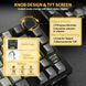 Механічна бездротова (Bluetooth + 2,4G) клавіатура з HOT SWAP Attack SHARK X820Ultra, 80 key, RGB, Gift Switch, Win/Mac OS, УКР/АНГЛ, Star Black/Чорний (X820ULTRASB) X820ULTRASB фото 7