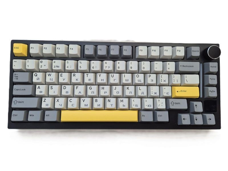 Механічна бездротова (Bluetooth + 2,4G) клавіатура з HOT SWAP Attack SHARK X820Ultra, 80 key, RGB, Gift Switch, Win/Mac OS, УКР/АНГЛ, Star Black/Чорний (X820ULTRASB) X820ULTRASB фото