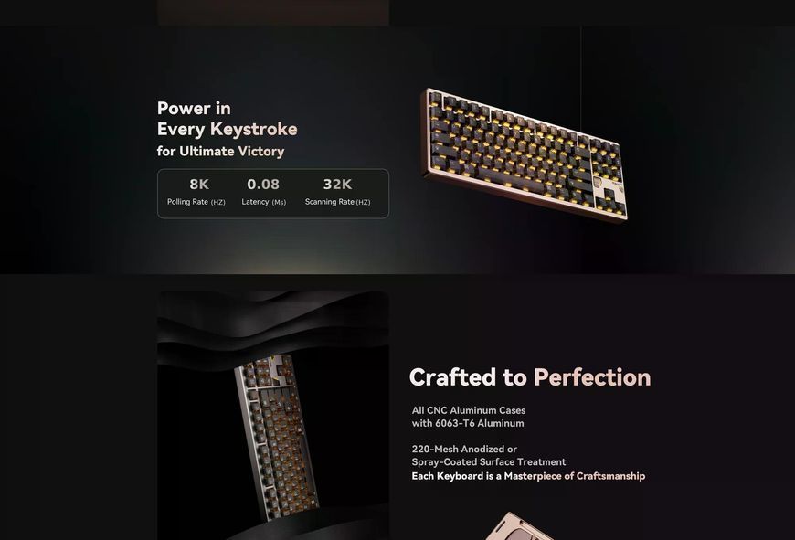 ATK &times; QK Hex80 TKL, OWLAB Ti, Hot Swap, ARGB, УКР/АНГЛ, Purple/Фіолетова (XEX80PU)-ВІТРИННИЙ ЗРАЗОК XEX80PU-В фото