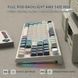 Attack SHARK K86 Wireless Mechanical Keyboard Retro Blue/ Ретро синій K86RB фото 6