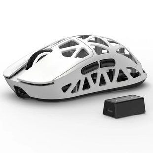 Attack Shark R2 Magnesium Alloy PAW3950 Gaming Mouse 8K WHITE/БІЛА R2-3950W фото