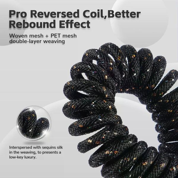 Кабель ATTACK SHARK C01PRO COILED CABLE, Black/ЧОРНИЙ (C01PROB) C01PROB фото