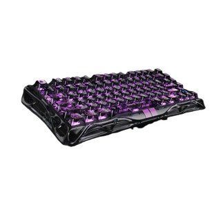 Геймерська магнітна механічна клавіатура з HOT SWAP GRAVASTAR Mercury V75 Lite, HE Magnetic Switch, 8k, RGB, 80key УКР/АНГЛ Transparent Black/Чорна (GS_V75_LITE_XTAL_BLK) GS_V75_LITE_XTAL_BLK фото