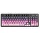 Механічна бездротова (Bluetooth + 2,4G) клавіатура з HOT SWAP Attack SHARK X98PRO, RGB, Win/Mac OS, УКР/АНГЛ, Pink (X98PROPINK) X98PROPINK фото 1