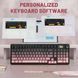 Механічна бездротова (Bluetooth + 2,4G) клавіатура з HOT SWAP Attack SHARK X98PRO, RGB, Win/Mac OS, УКР/АНГЛ, Pink (X98PROPINK) X98PROPINK фото 8
