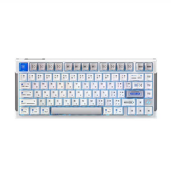 ATK RS7 V2 ULTRA HE, 8K Polling, 256K Scan, Aluminum, 81Key, Snowblade Switch, УКР/АНГЛ Silver Edge/Сіра (ATKRS7V2ULTRASBSEU) ATKRS7V2ULTRASBSEU фото