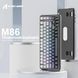 Attack SHARK M86 Tri-mode Gasket Mechanical Keyboard Black/Сіро чорна M86GB фото 2