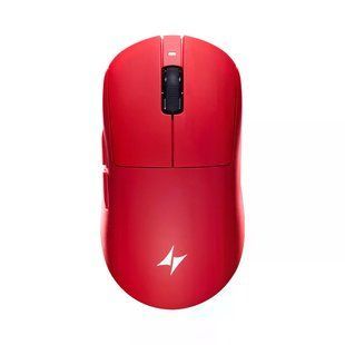 Геймерська акумуляторна бездротова (2,4G) миша ATK A9 Ultimate, PAW3950 Ultra, Nordic 54L15, ATK customized optical Switches, TTC Gold, 8K, Red/Червона (A9UR) A9UR фото
