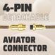 Кабель ATTACK SHARK C01PRO COILED CABLE, Gold/ЗОЛОТИСТИЙ (C01PROG) C01PROPINK фото 4