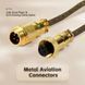 Кабель ATTACK SHARK C01PRO COILED CABLE, Gold/ЗОЛОТИСТИЙ (C01PROG) C01PROPINK фото 2