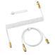 Кабель ATTACK SHARK C01PRO COILED CABLE, White/БІЛИЙ (C01PROW) C01PROW фото 1