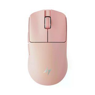 Геймерська акумуляторна бездротова (2,4G) миша ATK F1 EXtreme 2.0 PAW3950 Ultra+NORDIC 54H20, 8K, Omron Optical Switch, TTC Gold Wheel Coral Pink/Рожева (F1ECP) F1ECP фото