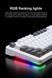 Механічна бездротова (Bluetooth + 2,4G) клавіатура з HOT SWAP AULA F87Pro RGB Gray wood switch V3 УКР/АНГЛ WHITE/GREY (F87WG) F87WG фото 9