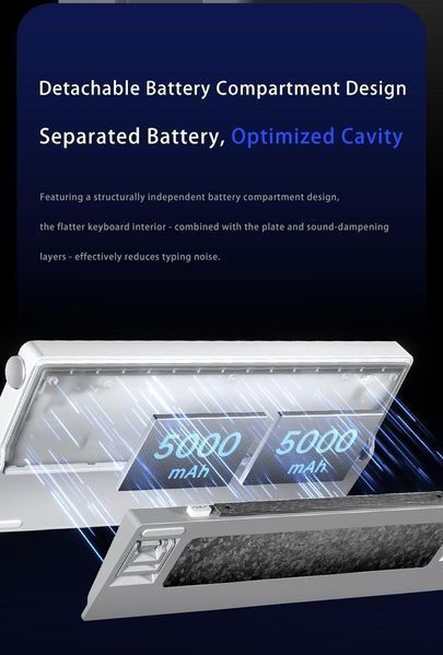 Механічна бездротова (Bluetooth + 2,4G) клавіатура з HOT SWAP Aula NOVA75, 1.14" Screen, 10000mAh, RGB , УКР/АНГЛ Чорна/Black Frosted Translucent (NOVA75BFT) NOVA75BFT фото