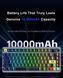 Механічна бездротова (Bluetooth + 2,4G) клавіатура з HOT SWAP Aula NOVA75, 1.14" Screen, 10000mAh, RGB , УКР/АНГЛ Чорна/Black Frosted Translucent (NOVA75BFT) NOVA75BFT фото 4