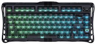 Геймерська магнітна механічна клавіатура з HOT SWAP GRAVASTAR Mercury V75, HE Magnetic Switch, 8k, RGB, 80key УКР/АНГЛ Stealth Black/Чорна (GS_V75_BLK) GS_V75_BLK фото