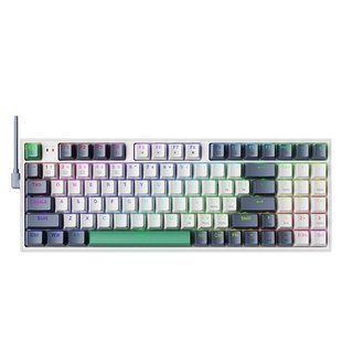 Механічна клавіатура з HOT-SWAP Machenike K500 94Key, RED SWITCH, EN/UKR, RGB (K500-94R) K500-94R фото