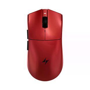 Геймерська акумуляторна бездротова (2,4G) миша ATK X1 Ultimate 2.0 PAW3950 ULTRA, NORDIC 54L15, ATK Custom Optical Switches, 8K, Red/Червона (X1UR) X1UR фото