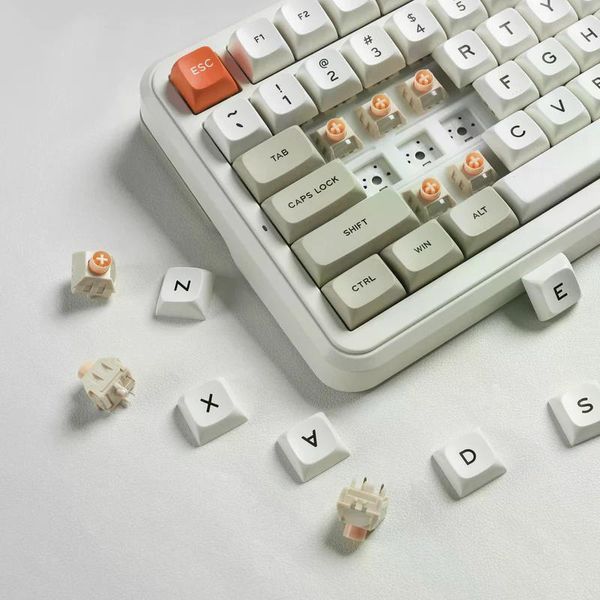 Механічна бездротова (Bluetooth + 2,4G) клавіатура з HOT SWAP MCHOSE K99 V2, 99keys, RGB, Win/Mac OS, УКР/АНГЛ, Horizon Orange (MC-K99V2-3) MC-K99V2-3 фото