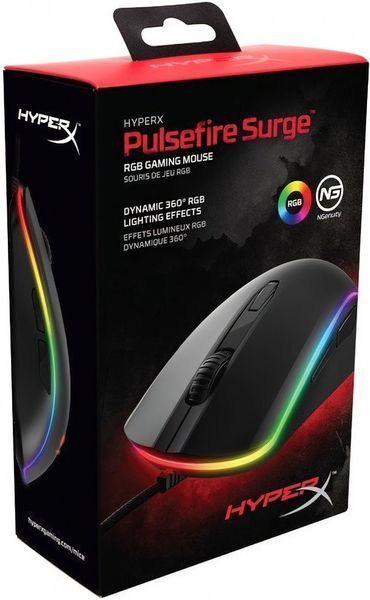 Ігрова миша HyperX PixArt3389 Pulsefire Surge (4P5Q1AA) 4P5Q1AA фото