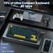 AULA F75 RGB Reaper switch Mac/Win УКР/АНГЛ Black+Gradient Grey/Чорний з сірим (F75BGG) F75BGG фото 3