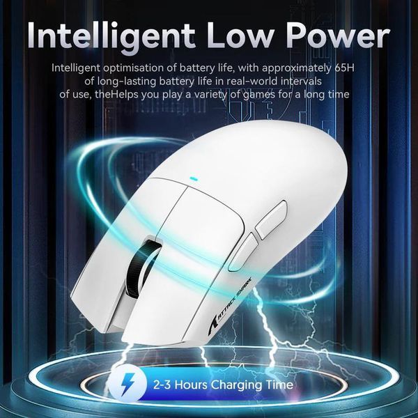 Attack Shark X11 Wireless Gaming Mouse with Charging Dock Black/ЧОРНА X11-3311B фото
