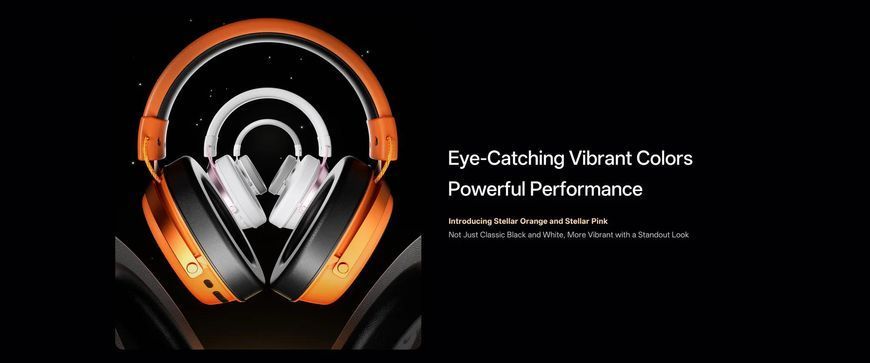 Геймерська бездротова (Bluetooth + 2,4G) HI-Fi гарнітура ATK Neptune N9 ULTRA, 3D, 1500 mAh Stellar Pink/БІЛІ З РОЖЕВИМ (N9USPINK) N9USPINK фото