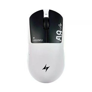 Геймерська акумуляторна бездротова (2,4G) миша ATK A9Air, PAW3950 Ultra, Nordic 54L15, ATK customized optical Switches, TTC Gold, 8K, Shadow White/Сніжно біла (A9SW) A9SW фото
