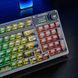 AULA F98 Pro RGB, Transparent Keycaps, 99 Key, УКР/АНГЛ Black/Чорна (F98PROTB) F98PROTB фото 5