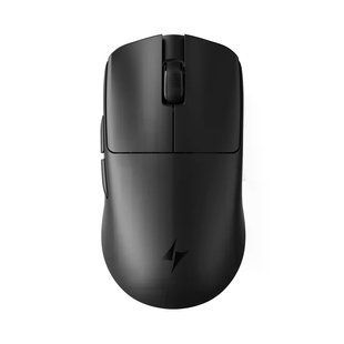 Геймерська акумуляторна бездротова (2,4G) миша ATK F1 Ultimate 2.0 PAW3950 Ultra+Nordic 54L15, 8K, ATK Custom Optical Switches, TTC Gold Wheel Black/Чорна (F1UB) F1UB фото