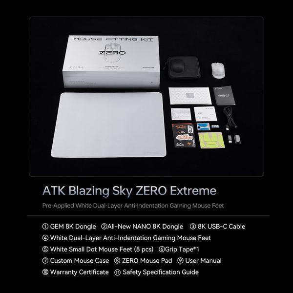 ATK Blazing Sky ZERO EXtreme Frosted Ice/Біла (ZEFW) ZEFW фото