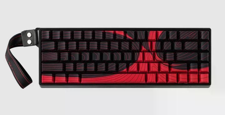 AULA WIN68HE MAX, 8K, 68 key PBT, RGB, Win,Mac OS, УКР/АНГЛ, Black Red/Чорно червона (WIN68HEMAXBR) WIN68HEMAXBR фото