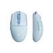 Геймерська акумуляторна бездротова Bluetooth + 2,4G) миша Mchose G3 Ultra , PixArt 3395, 26000DPI, 8K Blue/Блакитна (MC-G3-8A) MC-G3-8A фото 2