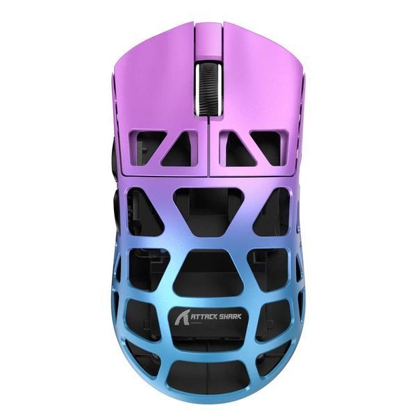 Attack Shark R3 Magnesium Alloy Gaming Mouse 8K Purple Blue R3-3395P фото