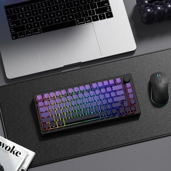 Набір кейкапів для механічної клавіатури Purple Gradient, Cherry Profile 136K-PGCP фото
