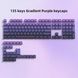 Набір кейкапів для механічної клавіатури Purple Gradient, Cherry Profile 136K-PGCP фото 2