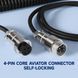 Кабель ATTACK SHARK C01ULTRA Custom Aviator Cable for 8KHz Magnetic Keyboard, Black/Чорний (C01ULTRAB) C01ULTRAB фото 6