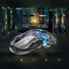 Геймерська акумуляторна, бездротова (Bluetooth + 2,4G), миша GravaStar Mercury M2, Transparent Black/Прозоро Чорний (GRAVASTARM2_TBLK) GRAVASTARM2_TBLK фото 8