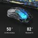 Геймерська акумуляторна, бездротова (Bluetooth + 2,4G), миша GravaStar Mercury M2, Transparent Black/Прозоро Чорний (GRAVASTARM2_TBLK) GRAVASTARM2_TBLK фото 11