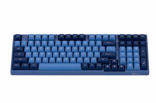 Бездротова (Bluetooth + 2,4G) механічна клавіатура AKKO 3098B Ocean Star 98Key, CS Jelly White, HOT-SWAP, УКР/АНГЛ, RGB 6925758615204 фото